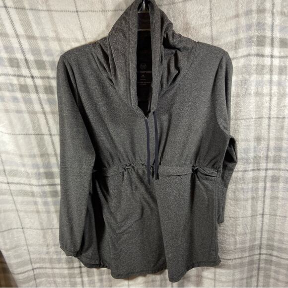 We wander women nursing top M maternity pullover sweater hoodie jacket zipper - Picture 1 of 10